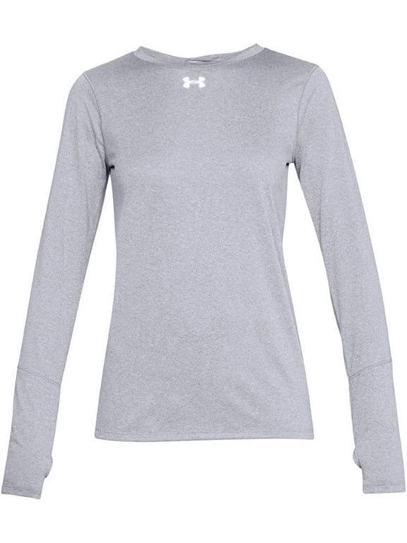 Women's Team Tech Loose Grey Long Sleeve Shirt (XL)