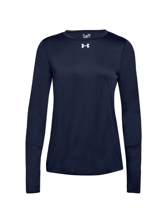 Women's Team Tech Loose Midnight Navy Long Sleeve Shirt (S)