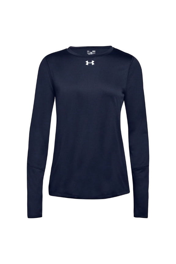 Women's Team Tech Loose Midnight Navy Long Sleeve Shirt (XL)