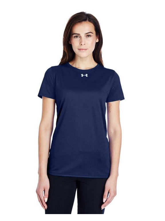 Women's Team Tech Loose Midnight Navy Short Seleve shirt (L)