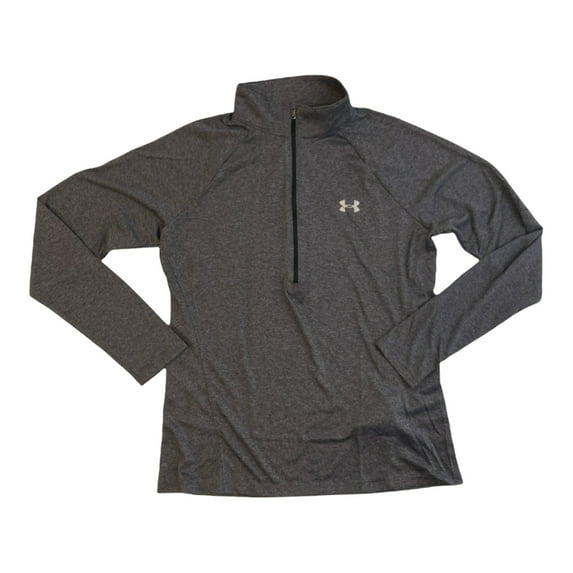 Under Armour Women's Tech Twist 1/2 Zip Long Sleeve Training Pullover Top (L)