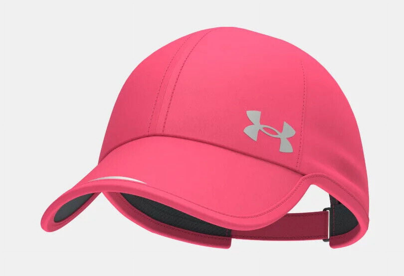 Under Armour Women's UA Iso-Chill Launch Run Hat 1361542-683 Pink Shock OSFM