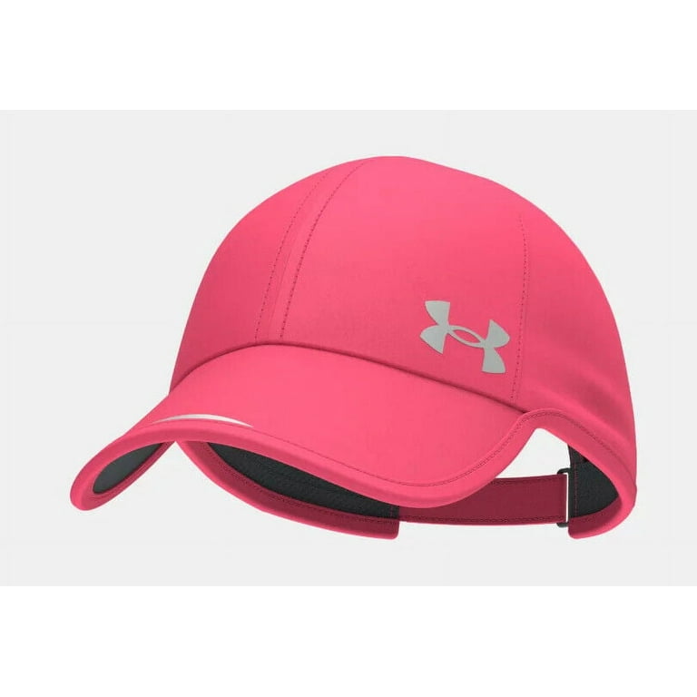 Under Armour Women\'s UA Iso-Chill Launch Run Hat 1361542-683 Pink Shock  OSFM