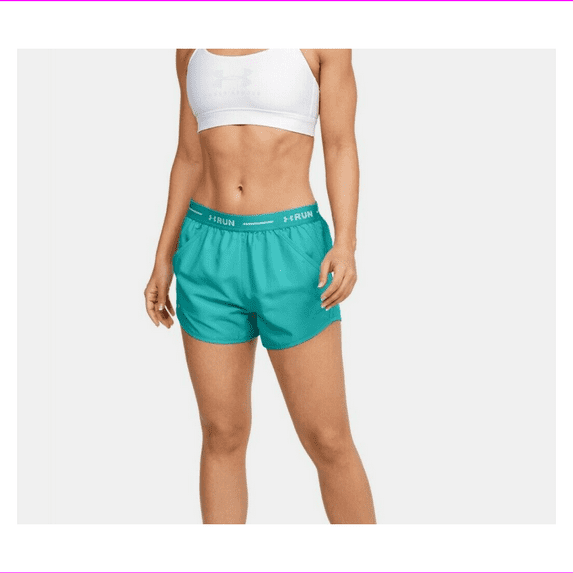 Under Armour Women's UA Mileage Exposed Shorts 1344967-400 Size M