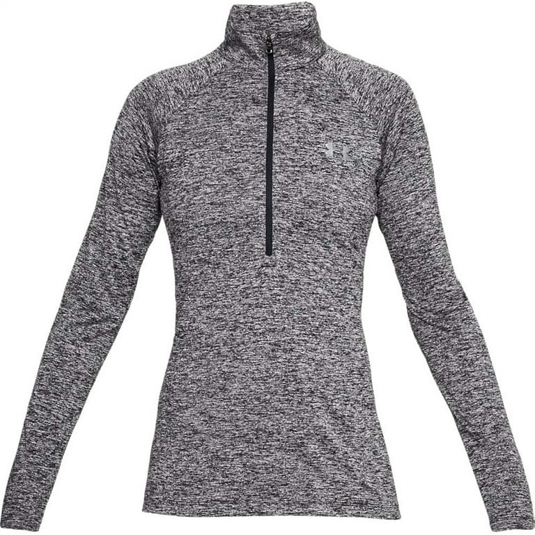 アンダーアーマー レディース ロンT Under Armour Tech Twist ? Zip Long Sleeve Shirt Tシャツ 長袖 Black Under Armour Women's UA Tech Twist 1/2 Zip Top - Walmart.com