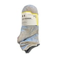 thumbnail image 1 of Under Armour Women's UA Training Cotton Blend No Show Socks, 6 Pairs (Grey Heather Assorted), 1 of 2