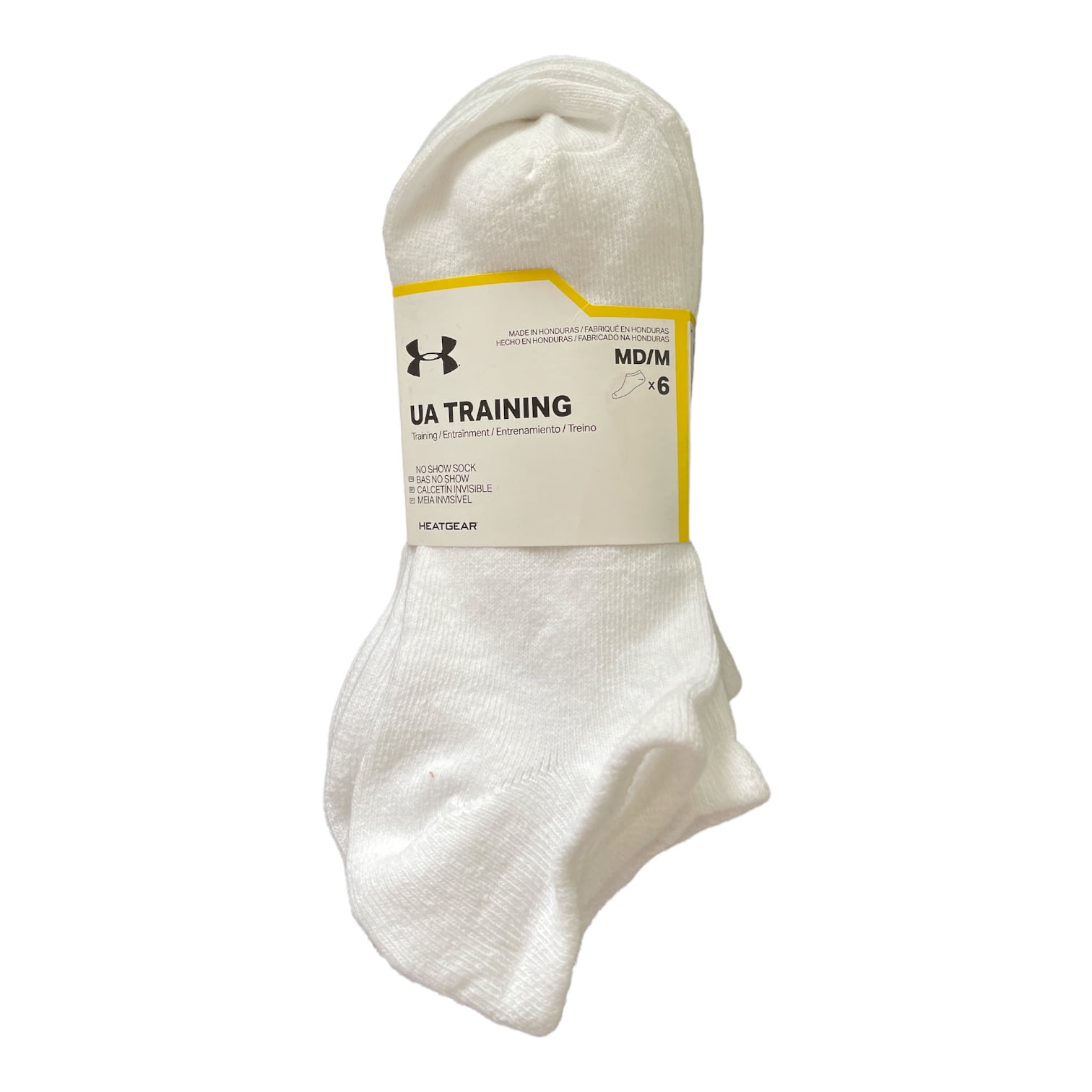Under Armour Women's UA Training Cotton Blend No Show Socks,