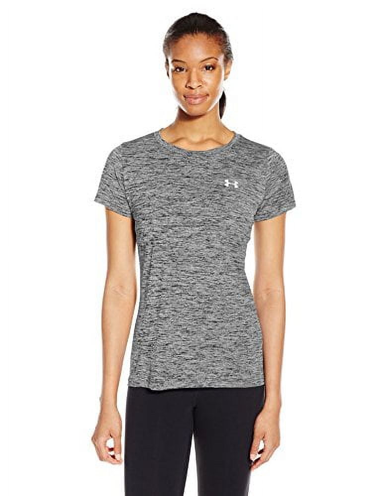 Under Armour Women's Ua Tech Twist T-Shirt Black Size X-Large