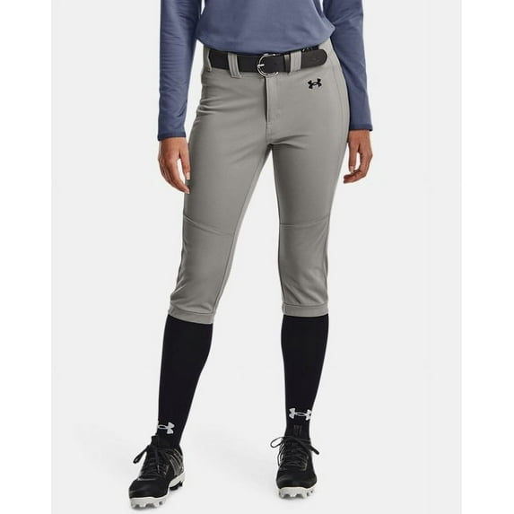 Under Armour Women's Utility Fastpitch Softball Pants Grey Xs XS/Grey