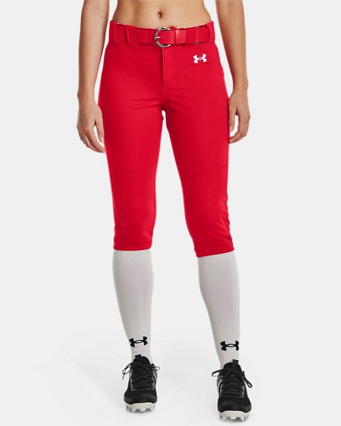 Under Armour Women s Utility Fastpitch Softball Pants Red 2Xl 2XL Red