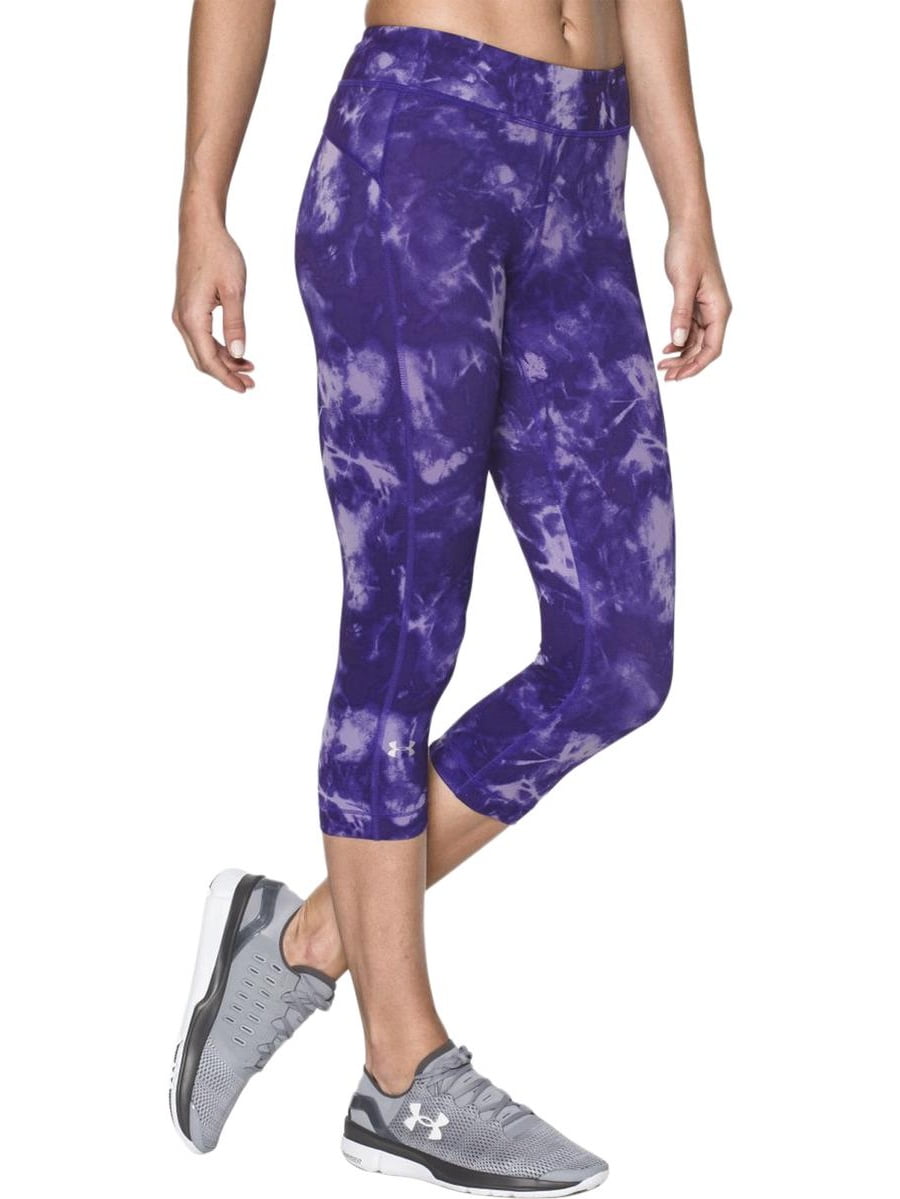 Under Armour Womens Camouflage Yoga Athletic Leggings Blue XS Walmart