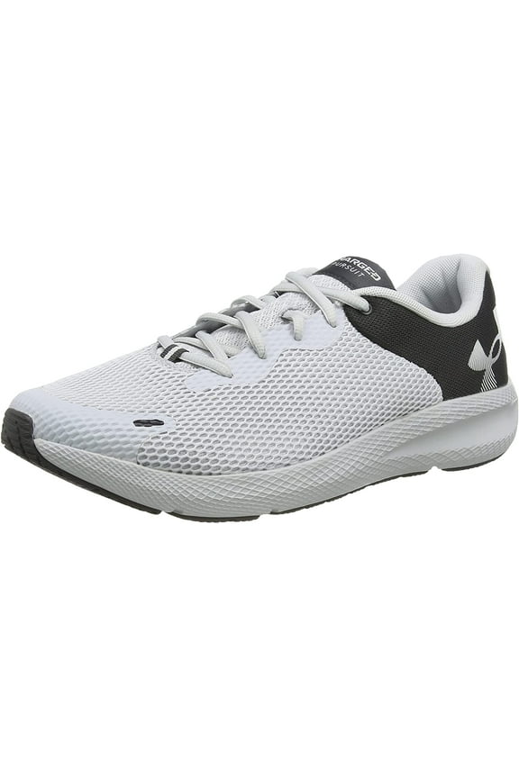 Womens Charged Pursuit 2 Bl Running Shoe 8.5 Halo Gray 100/Jet Gray