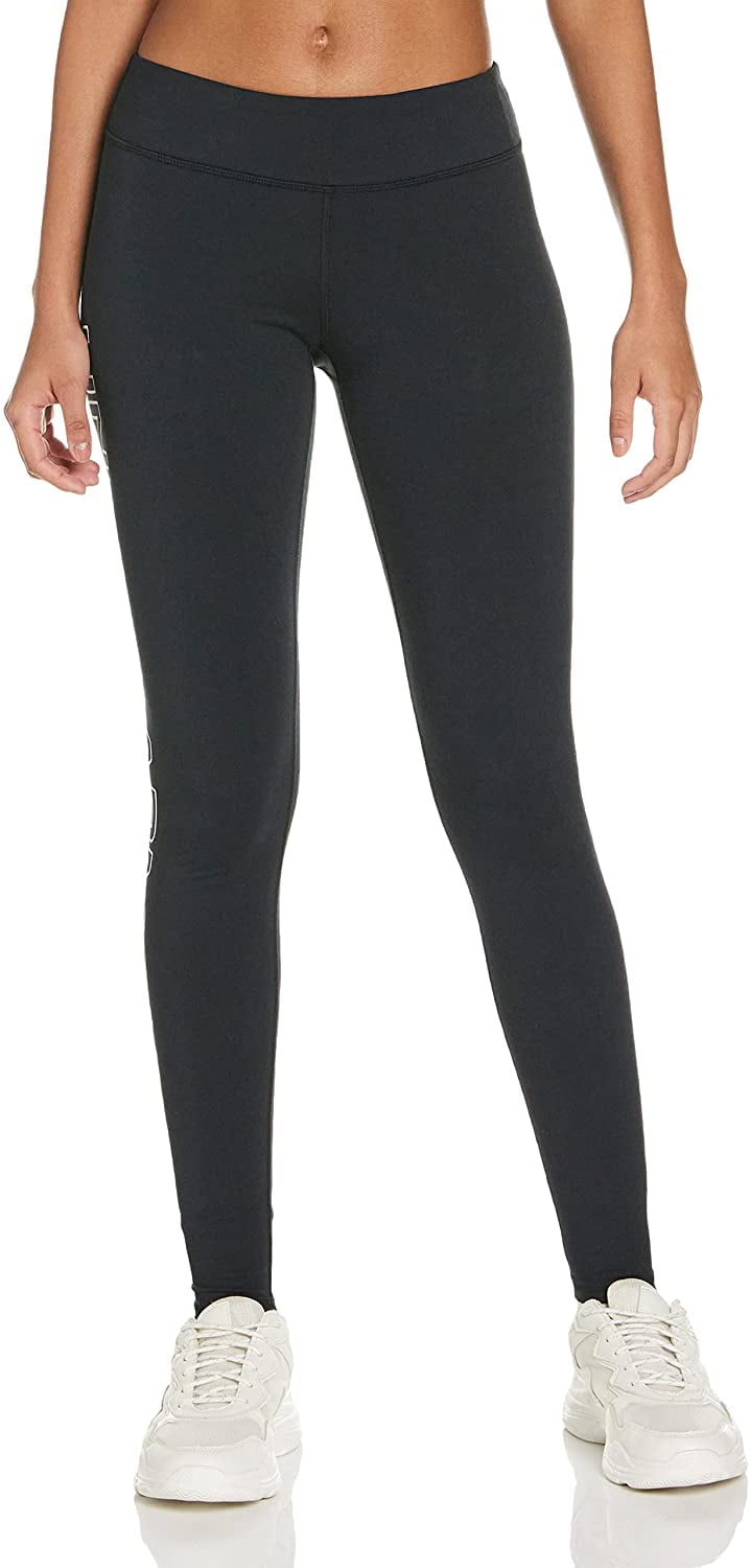 Under Armour Leggings Mujer - UA Favorite Wordmark - Black/White/White