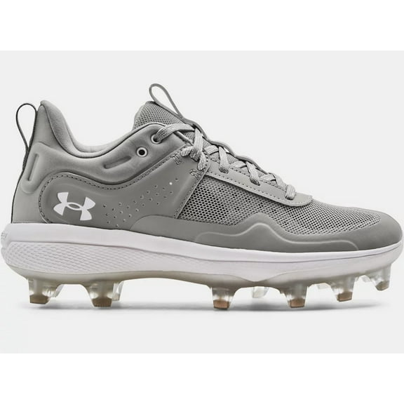 Under Armour Womens Glyde MT TPU Softball Cleats Gray | Gray Size 8