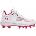 thumbnail image 1 of Under Armour Womens Glyde MT TPU Softball Cleats, 1 of 8