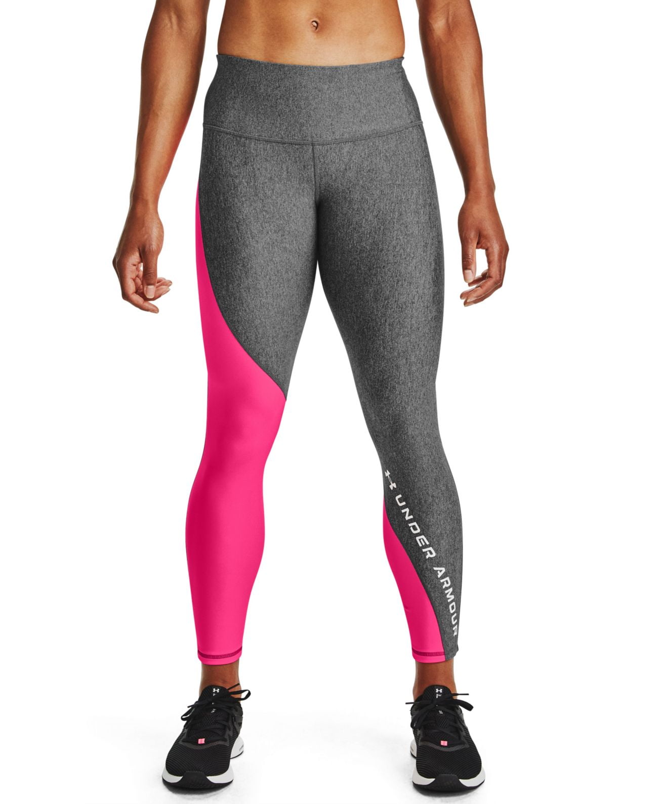 Under Armour Womens HeatGear Compression Leggings Gray Size XS MSRP 55