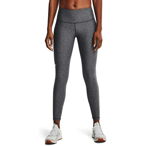Under Armour Womens HeatGear High Waisted Pocketed Leggings Charcoal Light Heather 019/White XX-Large Tall