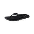thumbnail image 1 of Under Armour Ignite Marbella Women's Flip Flop Sandals Color: Black White Size: 8, 1 of 4
