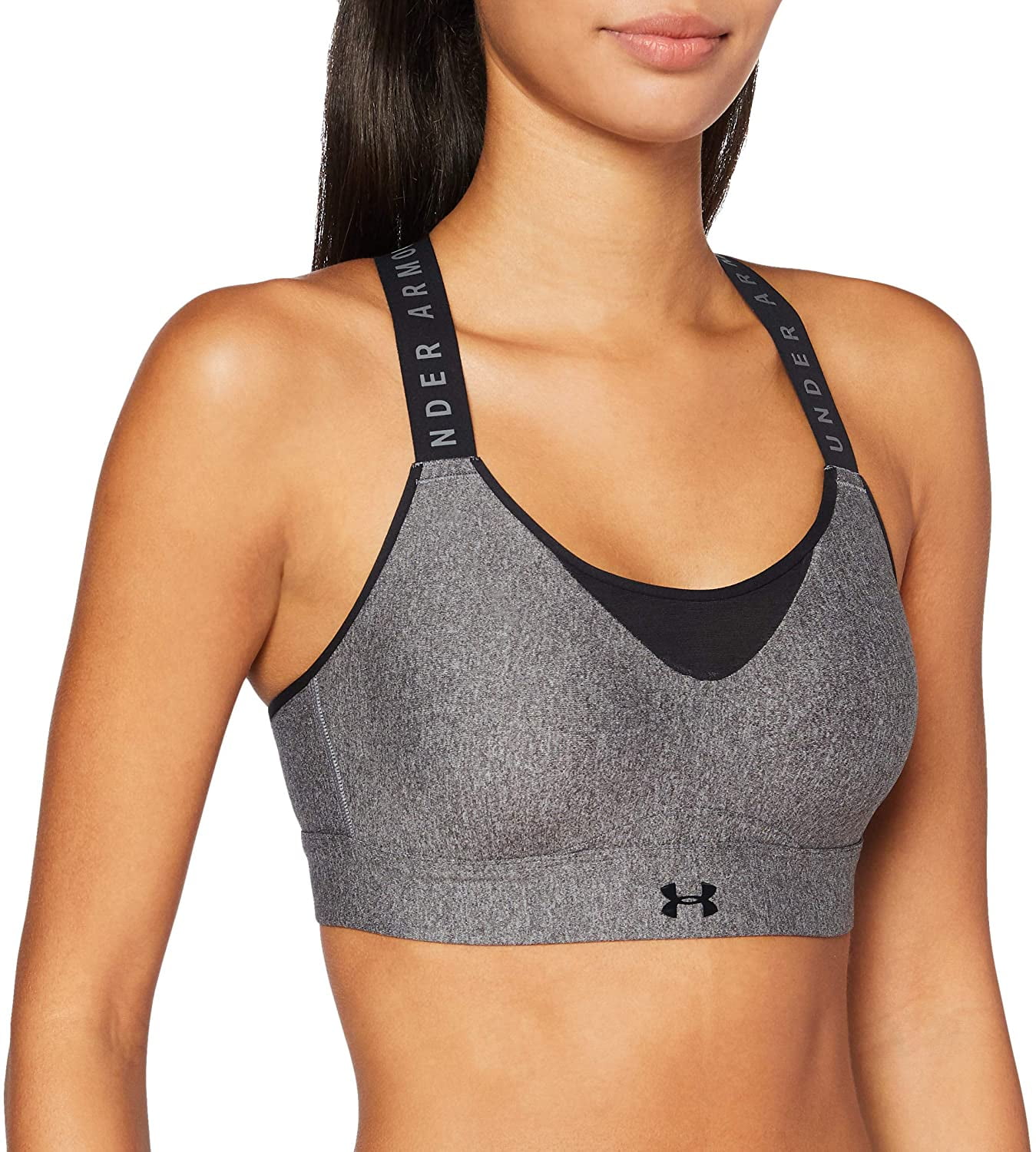 Under Armour Infinity Low Heather Sports Bra for Ladies