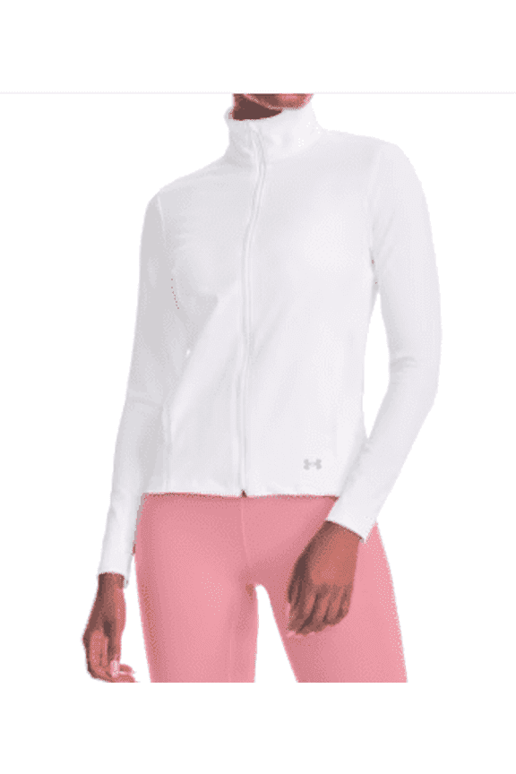 - Womens Iso-Chill Full Zip Jacket White/Halo Gray