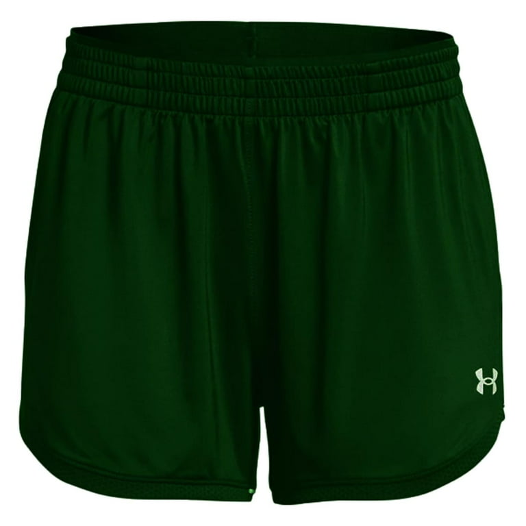 Under Armour Womens Knit Shorts FOREST GREEN XL