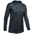 thumbnail image 1 of Under Armour Womens Locker Emboss 1/4 Zip Hoody STEEL XL, 1 of 1