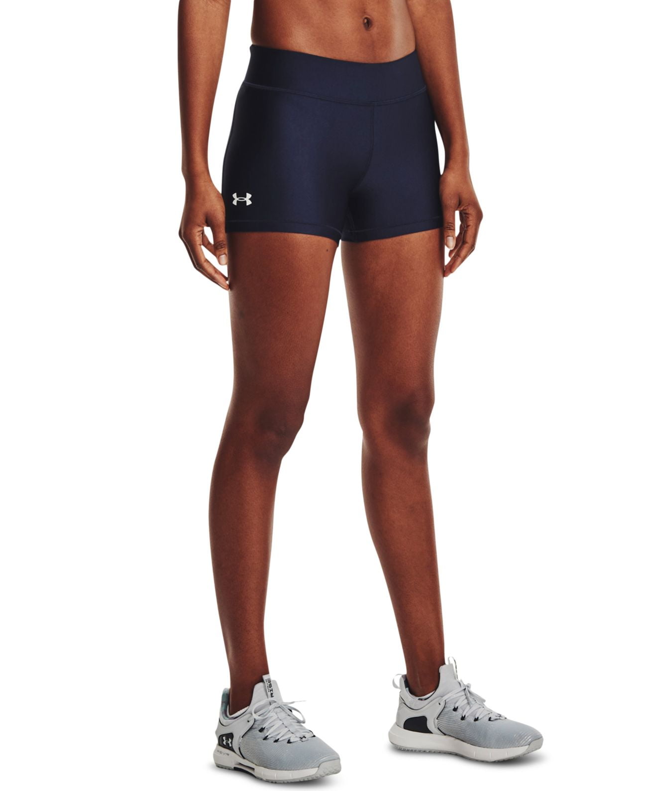 Under Armour Womens Mid-Rise Biker Shorts - Main Image