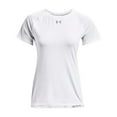 thumbnail image 1 of Under Armour Womens Performance Short Sleeve Shirt White SM, 1 of 1
