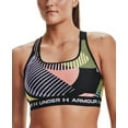 thumbnail image 1 of Under Armour Womens Print Cross Back Sports Bra, 1 of 6