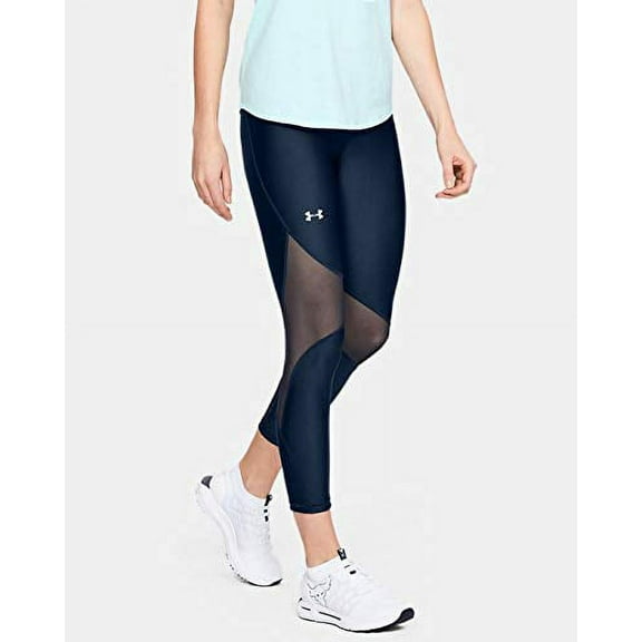 Under Armour Womens Project Rock Ankle Crop Med Bl