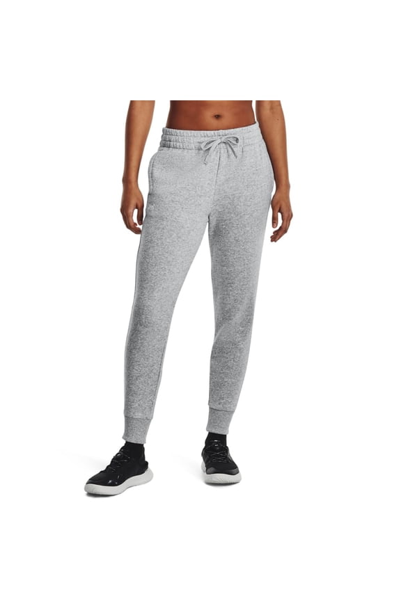 Womens Rival Fleece Joggers, (012) Mod Gray Light Heather / / White, 4X-Large