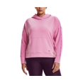 thumbnail image 1 of Under Armour Womens Rival Logo Hoodie,Planet Pink,2X, 1 of 3