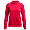 thumbnail image 1 of Under Armour Womens Storm Fleece Hoody Red | White LG, 1 of 1