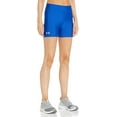 thumbnail image 1 of Under Armour Womens Team Shorty 4 Royal Blue 400/White X-Small, 1 of 6