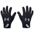 thumbnail image 1 of Under Armour Yard 20 Adult Baseball Batting Gloves Pair Black | Black XL, 1 of 2