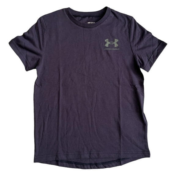 Under Armour Youth Boy's Soft Short Sleeve Sportstyle T-Shirt, 1363280 (Navy (410), S)