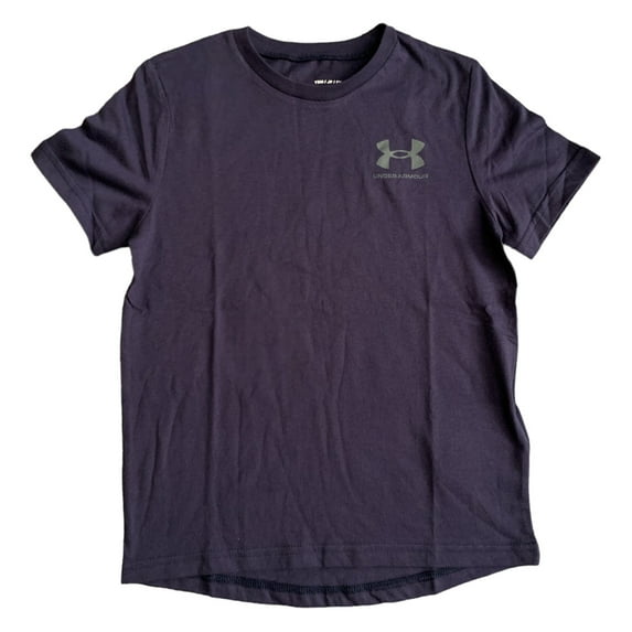 Under Armour Youth Boy's Soft Short Sleeve Sportstyle T-Shirt, 1363280 (Navy (410), S)