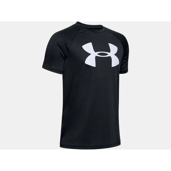 Under Armour Youth Boys' UA Tech Big Logo SS T-Shirt 1351850-001 Black