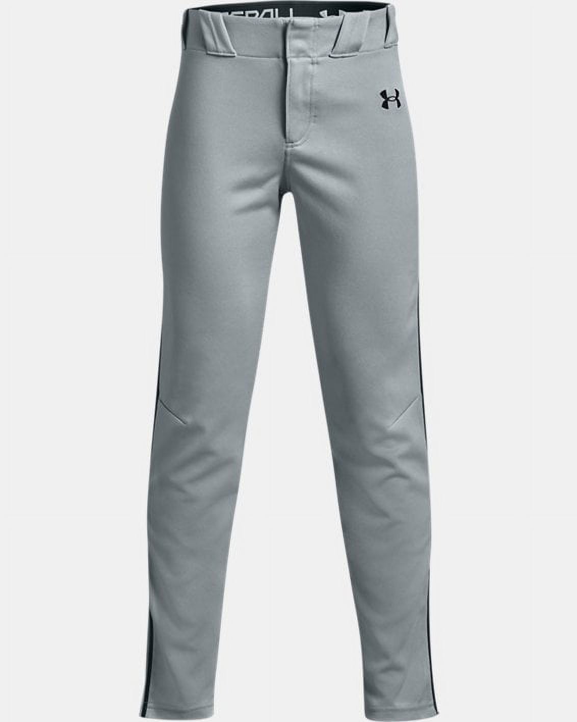 Under Armour Youth Gameday Vanish Piped 21 Baseball Pant Grey/Navy S S/GreyNavy