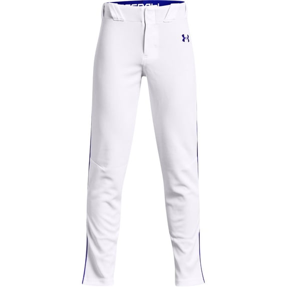 Under Armour Youth Gameday Vanish Piped 21 Baseball Pant White/Royal Xl XL/White|Royal