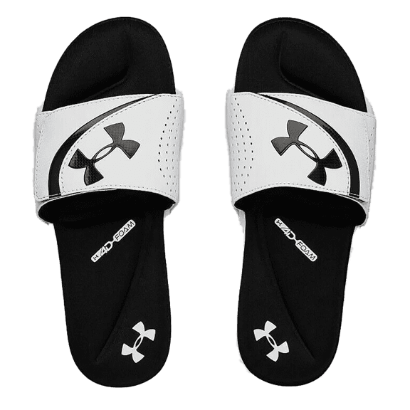 Under Armour Youth Ignite Vi Sl White | Black Size 2
