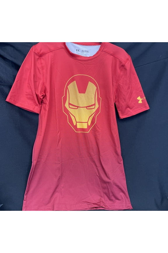 Youth Iron Man Alter Ego Compression Shirt Size XL
