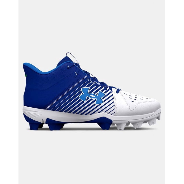 Under Armour Blue and White Athletic Cleats Under Armour Men main image 2