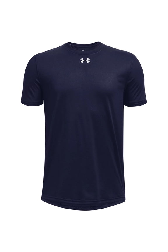 Youth Team Tech Short Sleeve Shirt YLG Navy