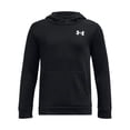 thumbnail image 1 of Under Armour boys Armour Fleece Graphic Hoodie, (001) Black / / White, Large, 1 of 1