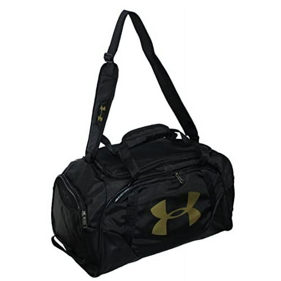 Under Armour by UA Unisex 21.4" Water-Resistant Duffel Bag, Black
