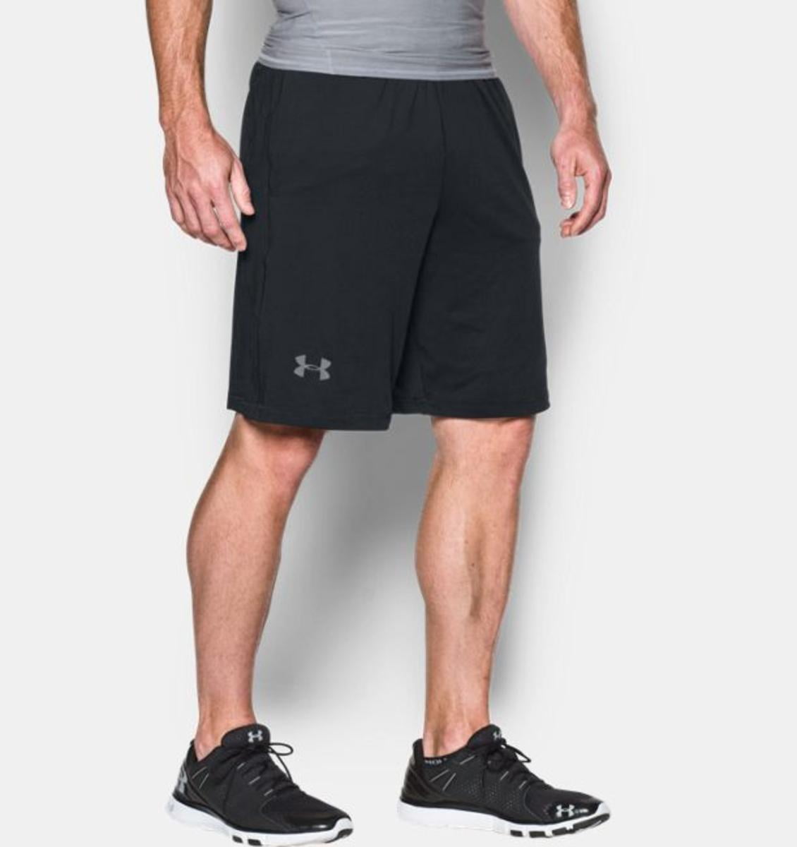 Black under cheap armor shorts