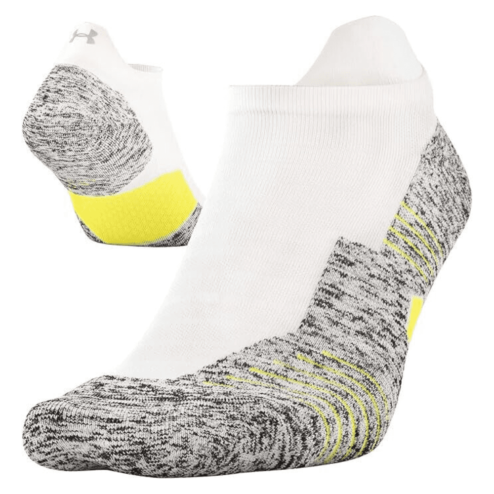Under Armour unisex-adult Run Cushion No Show Tab Socks