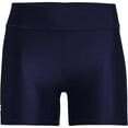 thumbnail image 1 of Under Armour womens Heatgear Armour Mid Rise Middy 12-14 Midnight Navy/White, 1 of 4