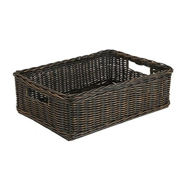 Storage Baskets for Shelves & More  Custom Designed Wicker Baskets — Amish  Baskets